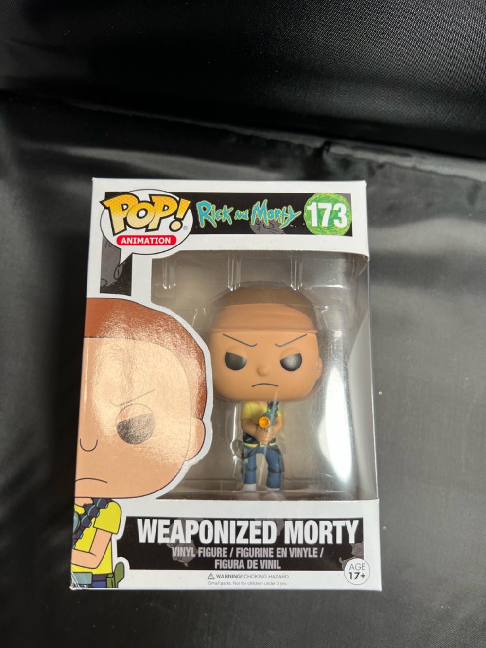 Funko Pop! Rick and Morty Weaponized Morty #173 Vinyl Figure – Rare Collectible